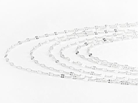 Y/Project twist-detail Chain Necklace - Silver