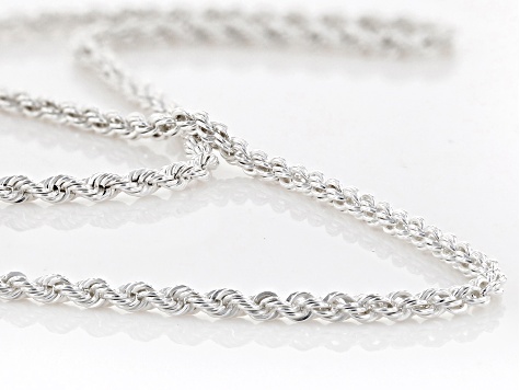 2 toned diamond cut rope chain
