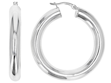 Picture of Sterling Silver Hoop Earrings