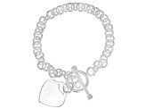 Sterling Silver 7MM Rolo Link Bracelet