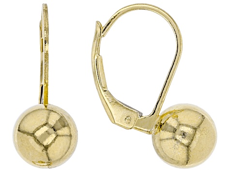 Sterling Silver and 18K Yellow Gold Over Sterling Silver Set of 4 Bead and Oval Hoop Earrings
