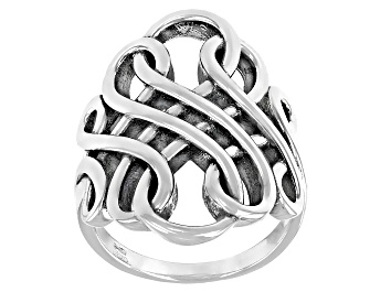 Picture of Sterling Silver Swirl Ring