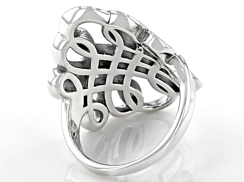 Sterling Silver Swirl Ring