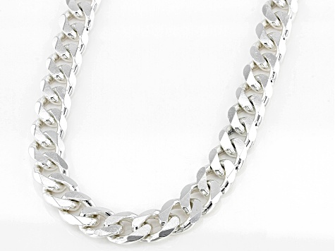 Sterling Silver 2 MM Curb Chain Necklace MSRP $64