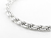 Sterling Silver Diamond-Cut Rope Chain