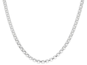 Sterling Silver 3.5MM Round Box Chain
