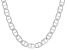 Sterling Silver 4.4MM Flat Mariner 18 Inch Chain