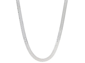 Sterling Silver 4.6MM Flat Box Chain
