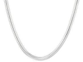 Sterling Silver 2.9mm Snake Link Chain Necklace