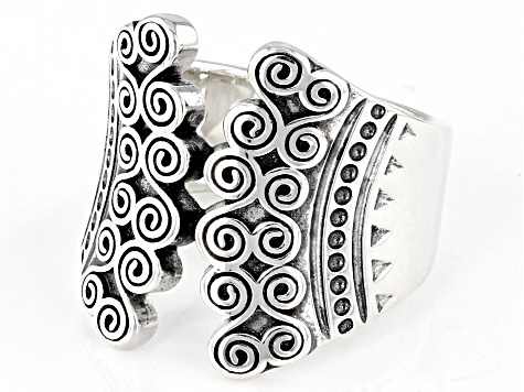 Sterling Silver Oxidized Fashion Ring