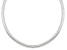 Sterling Silver 8mm Omega 18 Inch Necklace