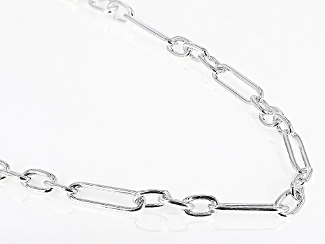 Sterling Silver 4.5mm 3+1 Link 20 Inch Chain