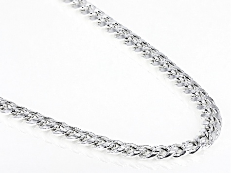 Saris and Things 925 Sterling Silver 5mm Beaded Chain 20 Inch