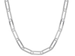 Sterling Silver 5.9mm Paperclip 18 Inch Chain