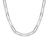 Sterling Silver 5.9mm Paperclip 18 Inch Chain