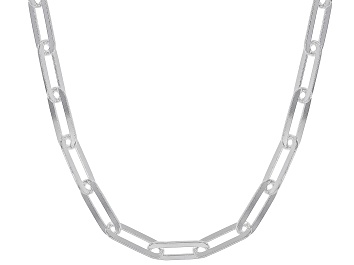 Picture of Sterling Silver Paperclip 22 Inch Chain