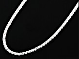 Sterling Silver 1.5mm Round Box 24 Inch Chain