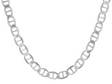 Sterling Silver 8mm Mariner 22 Inch Chain