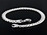 Sterling Silver 6.1mm Cuban Link Bracelet