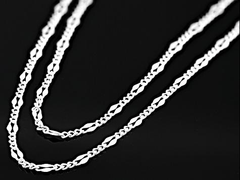 Add On: Necklace Separator 2 Chains / Sterling Silver