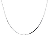 Sterling Silver 1mm Snake 18 Inch Chain