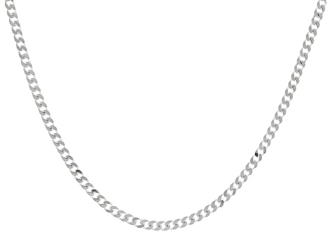 Sterling Silver 2.3mm Cuban 20 Inch Chain