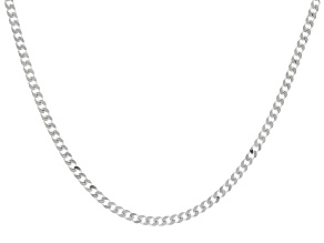 Sterling Silver 2.3mm Cuban 20 Inch Chain