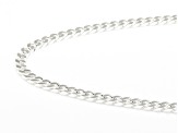 Sterling Silver 4.5mm Cuban 20 Inch Chain