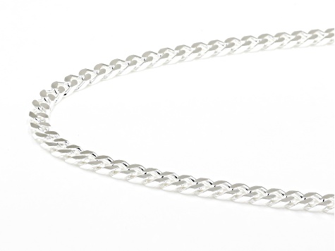 Sterling Silver 4.5mm Cuban 22 Inch Chain