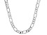 Sterling Silver 6mm Figaro 22 Inch Chain