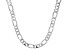 Sterling Silver 6mm Figaro 24 Inch Chain