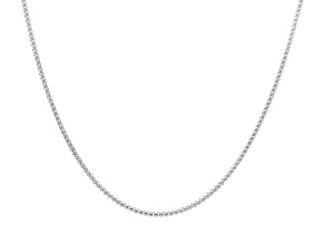 Sterling Silver 1.5mm Box 18 Inch Chain