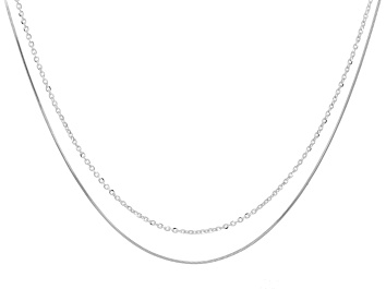 White Lab Created Sapphire 18K Gold Over Sterling Silver Necklace 2.22ctw