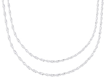 Dragonfly Rhodium Over Sterling Silver Necklace