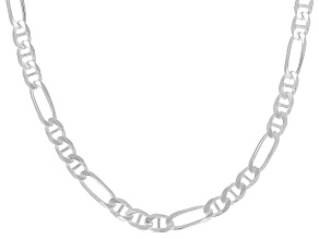 Sterling Silver 3.75mm Mariner-Figaro Mixed Chain