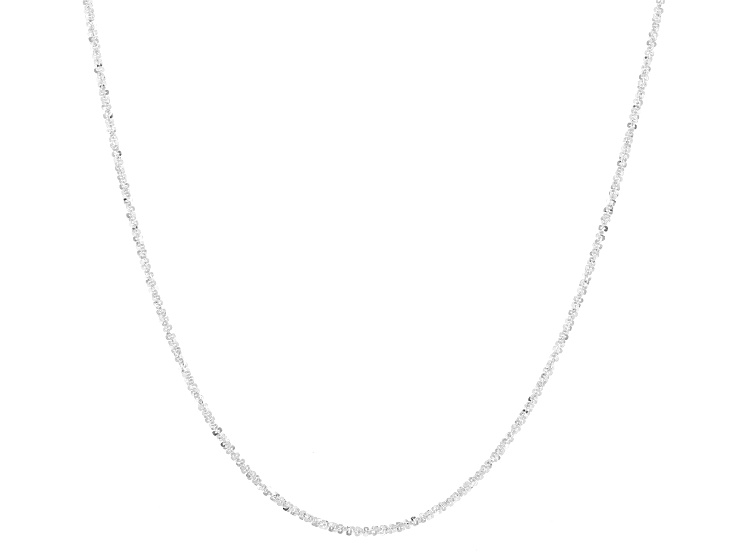 Sterling Silver Criss-Cross Chain