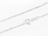 Sterling Silver Criss-Cross Chain