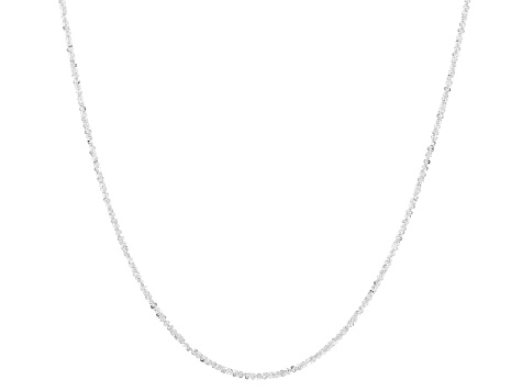 Sterling Silver 1.4mm Criss-Cross 20 Inch Chain - DOM870C | JTV