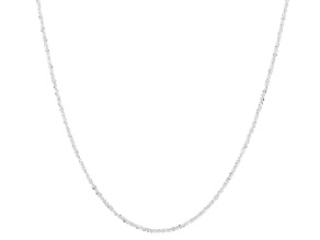 Sterling Silver Criss-Cross Chain