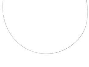 Sterling Silver 1mm Omega Chain