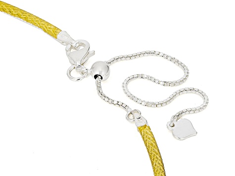 18k Yellow Gold Over Sterling Silver 2mm Diamond Cut Omega Necklace