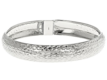 Picture of Sterling Silver Diamond Cut Bangle