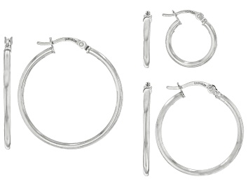 Multi-Color Crystal Gold Tone Hoop Earrings