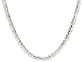 Sterling Silver 4.2mm Snake 18" Chain