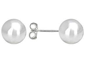 Sterling Silver 9mm Ball Stud Earrings