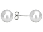 Sterling Silver 9mm Ball Stud Earrings