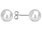 Sterling Silver 9mm Ball Stud Earrings