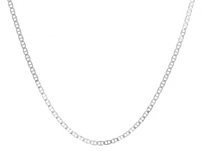 Sterling Silver 3mm Mariner 20" Chain