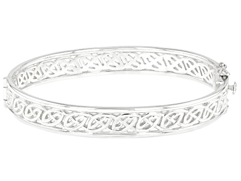 Keith Jack™ Sterling Silver Window to the Soul 9MM Bangle