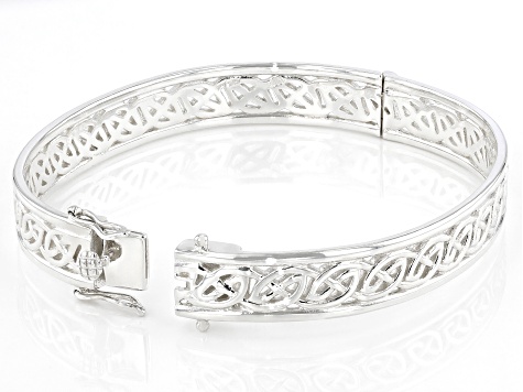 Keith Jack™ Sterling Silver Window to the Soul 9MM Bangle